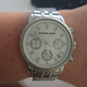 Silver Michael Kors Watch